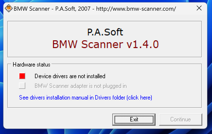 BMW Scanner 1.4 on MacBook M1?