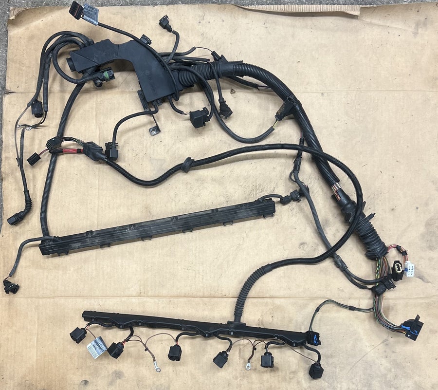 M54 ZHP ENGINE & IGNITION WIRING HARNESS MS45.1 12517513554 COMPLETE